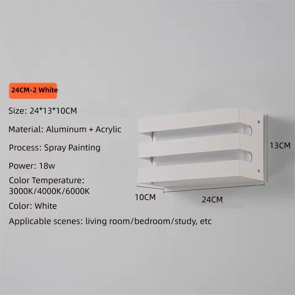 IP65 Waterproof Outdoor Wall Light – LED Fixture for Balcony, Corridor or Garden