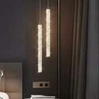 Adjustable Crystal Pendant – Luxury LED Chandelier for Bedroom or Living Room