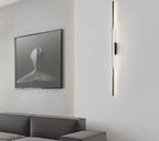 Brass Long Wall Lamp – Luxury LED Fixture for Bedroom or Living Space