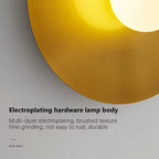 Japanese Style Circular Lamp – Minimalist LED Fixture for Hallway or Bedroom