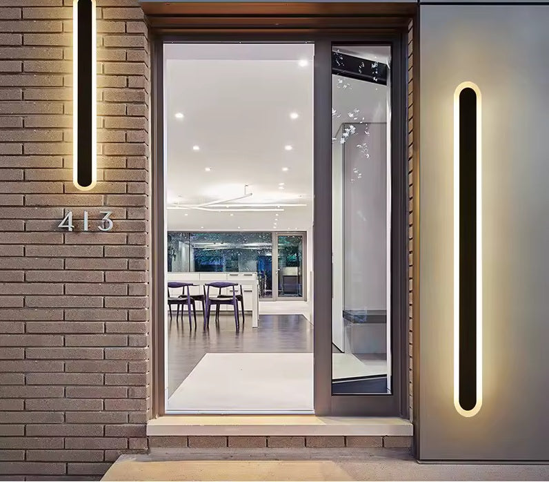 IP65 Outdoor Wall Lamp – Long Waterproof LED Fixture for Patio, Garage or Terrace