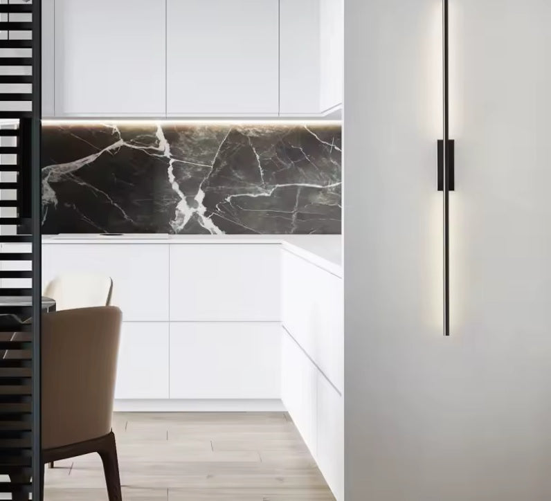 Solid Copper Wall Lamp – LED Fixture for Bedside, Lounge or Hallway