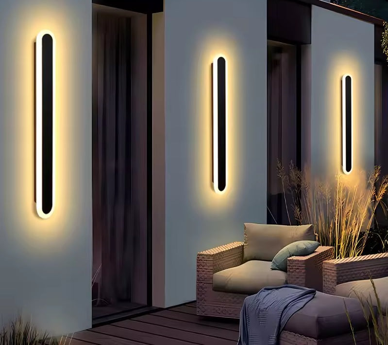 IP65 Outdoor Wall Lamp – Long Waterproof LED Fixture for Patio, Garage or Terrace