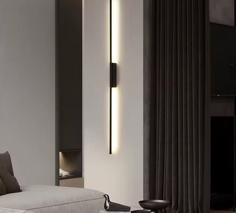 LED Strip Accent Lamp – Minimalist Up & Down Fixture for Sofa or TV Background