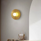 Japanese Style Circular Lamp – Minimalist LED Fixture for Hallway or Bedroom
