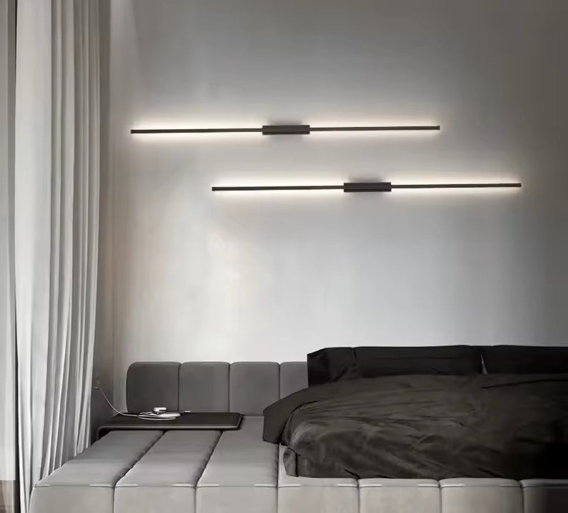 LED Strip Accent Lamp – Minimalist Up & Down Fixture for Sofa or TV Background