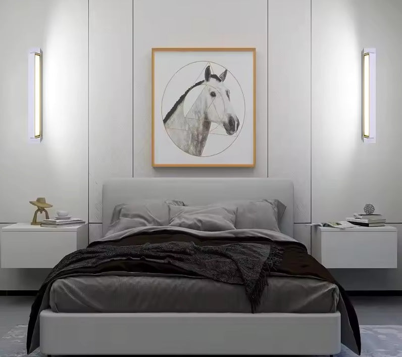 350° Rotating LED Strip Lamp – Adjustable Decorative Wall Fixture