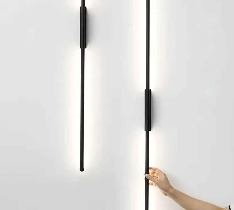 LED Strip Accent Lamp – Minimalist Up & Down Fixture for Sofa or TV Background