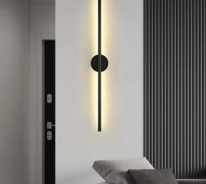 Nordic Minimalist Wall Lamp – LED Fixture for Bedroom, Lounge and Hallway