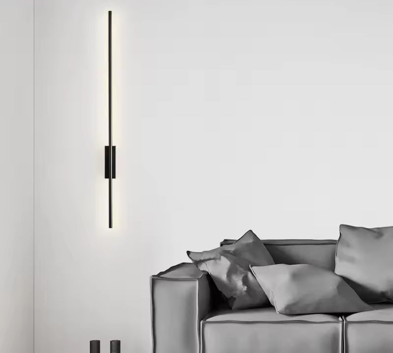 Solid Copper Wall Lamp – LED Fixture for Bedside, Lounge or Hallway