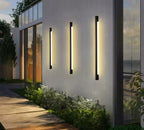 Minimalist LED Strip Wall Lamp – IP65 Waterproof Exterior Fixture