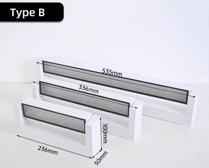 350° Rotating LED Strip Lamp – Adjustable Decorative Wall Fixture