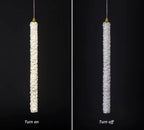 Adjustable Crystal Pendant – Luxury LED Chandelier for Bedroom or Living Room