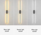 LED Strip Accent Lamp – Minimalist Up & Down Fixture for Sofa or TV Background