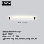 Up & Down Wall Lamp – Minimalist LED Fixture for Lounge or Corridor