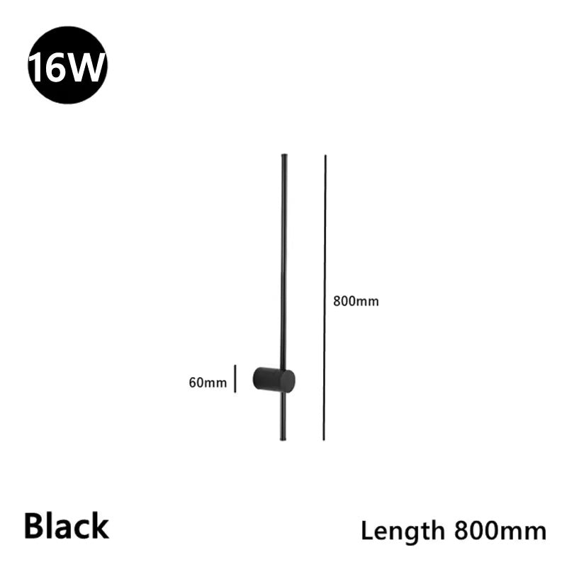 Rotating Wall Lamp – Adjustable LED Accent Fixture for Indoor Spaces