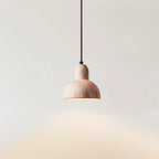 Scandinavian Wabi Sabi Pendant Light – Modern Stone Drop Lamp for Dining & Bedside