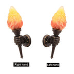 Creative Torch Hand Wall Lamp – Outdoor & Indoor Light for Garden, Living Room & Cafe