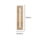 Wabi-Sabi Travertine LED Wall Sconce – Outdoor Stone Lamp for Balcony or Living Room