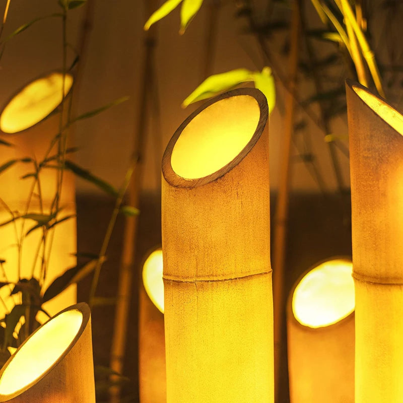 Creative LED Bamboo Garden Lamp – Outdoor Landscape Light for Villa, Park & Resort