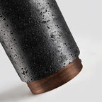 Creative Wabi Sabi Ceiling Lamp – Premium Black Stone LED Light for Bedroom & Corridor