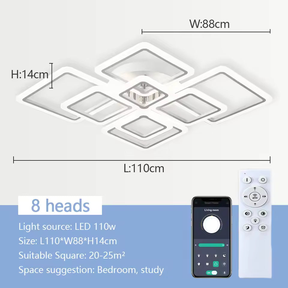 Nordic Minimalist Pendant – LED Ceiling Lamp for Bedroom and Lounge