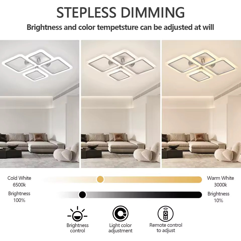 Nordic Minimalist Pendant – LED Ceiling Lamp for Bedroom and Lounge