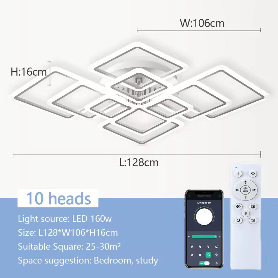 Nordic Minimalist Pendant – LED Ceiling Lamp for Bedroom and Lounge